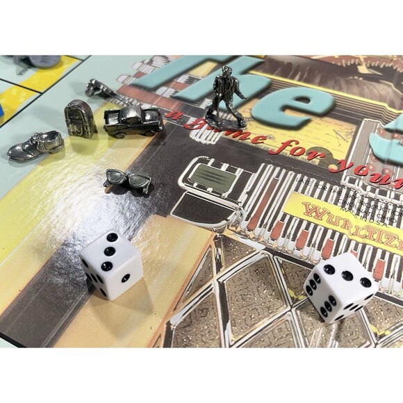 The 50's Board Game Monopoly Style Late For The Sky Complete - Picture 5 of 11